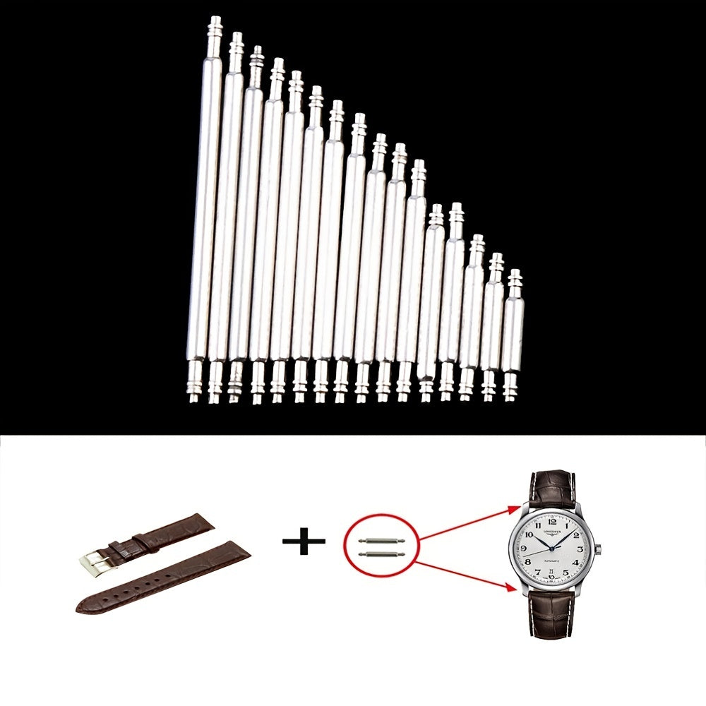 180pcs Watch Band Spring Bars Strap Link Pins Watch Repair Tools