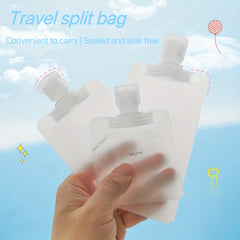 5 Pcs Travel Storage Pouch Lightweight Shampoo Container