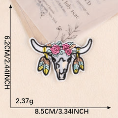 3pcs Teen Bulls Embroidery Patch for Clothes Backpack DIY Decorative Accessory