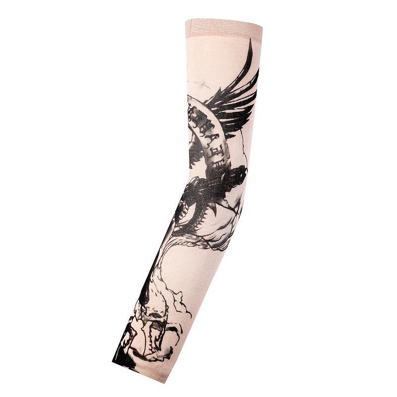 1PC Tattoo Sleeve Cover Temporary Arts Tattoo Sleeves For Men Women