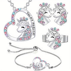 Unicorn Jewelry Set - Perfect Gift for the Special Girl