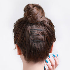 Geometric Metal Hair Clips Set Minimalist Hair Styling Jewelry for Women