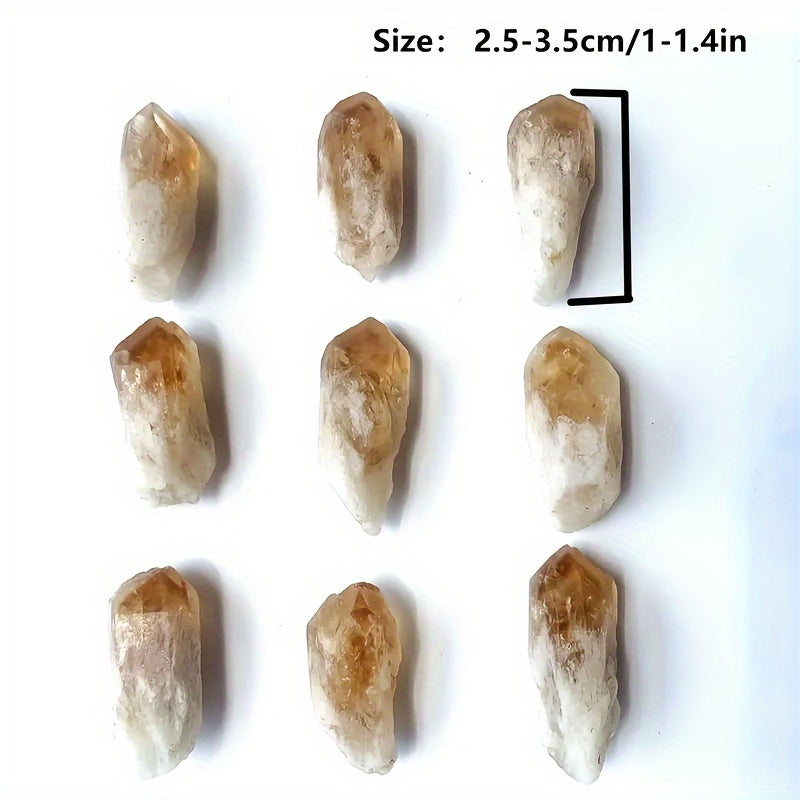 Natural Topaz Raw Stone Crystal Rough Point Bulk Reiki Mineral Specimen