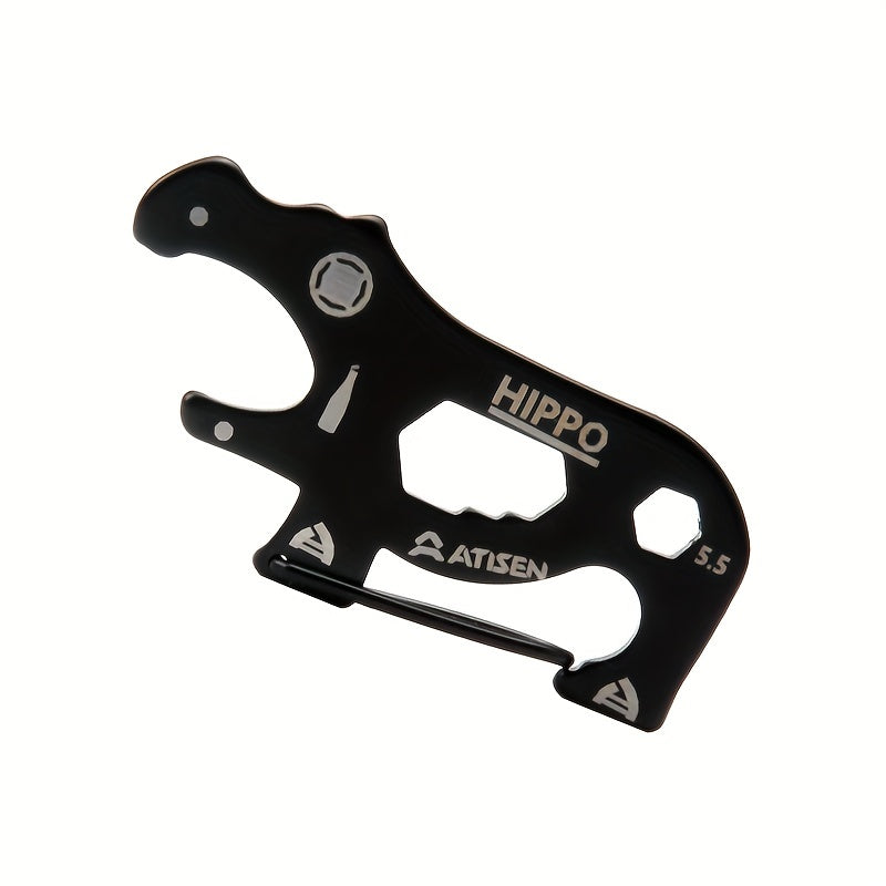 Hippo Shaped Key Buckle for Camping Hiking