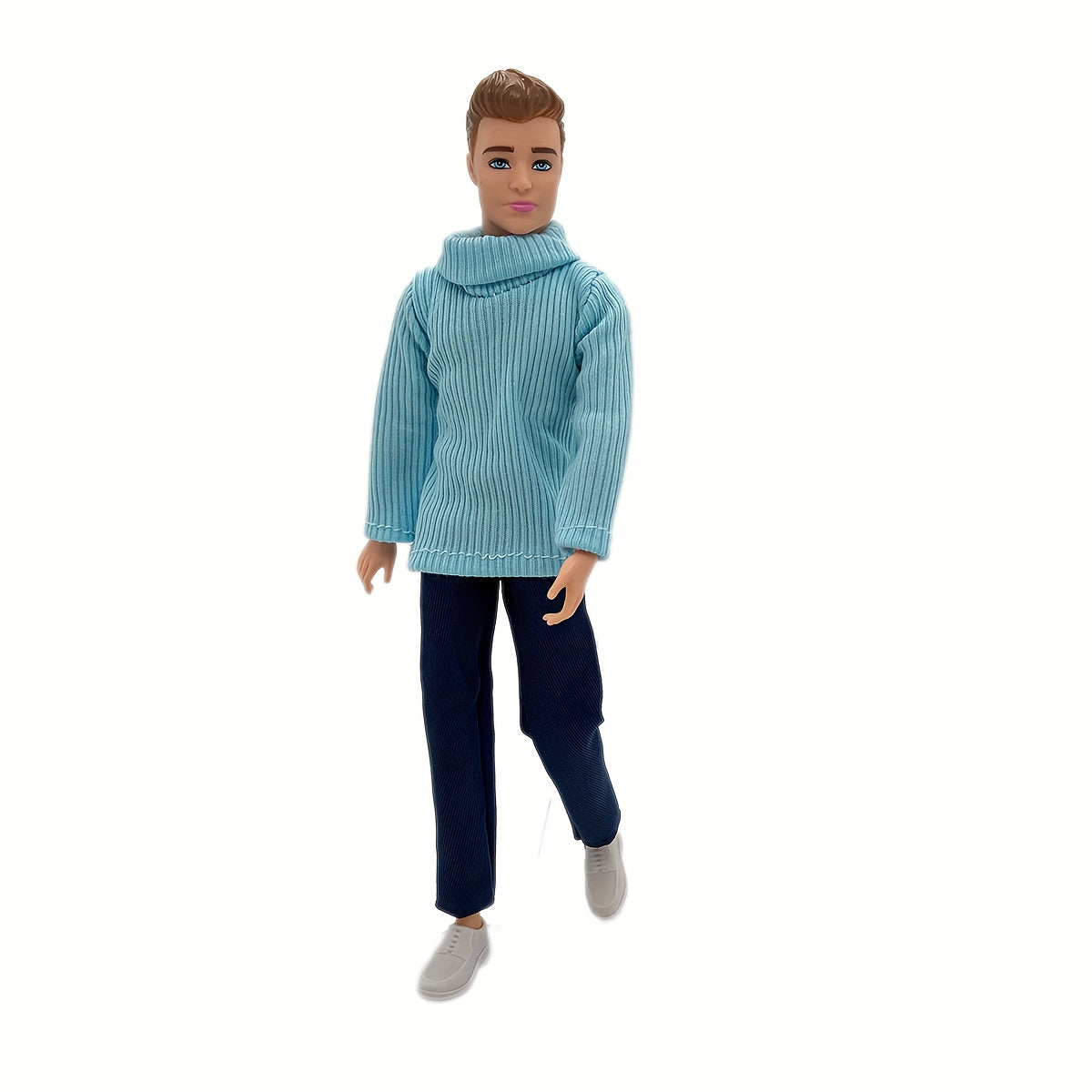 Male Doll Set w/ Interchangeable Outfits 2 Pack Multijoint Action Fig