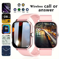 Smart Watch Count Calories Monitor Sleep Connect Android iOS