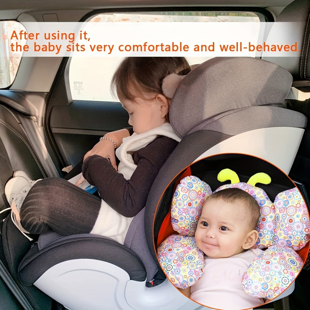 Baby Neck Pillow for Strollers and Car Seat, 0-4 Years