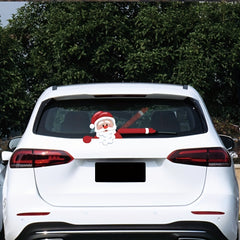 Christmas Car Decoration Sticker Funny Waterproof Self adhesive