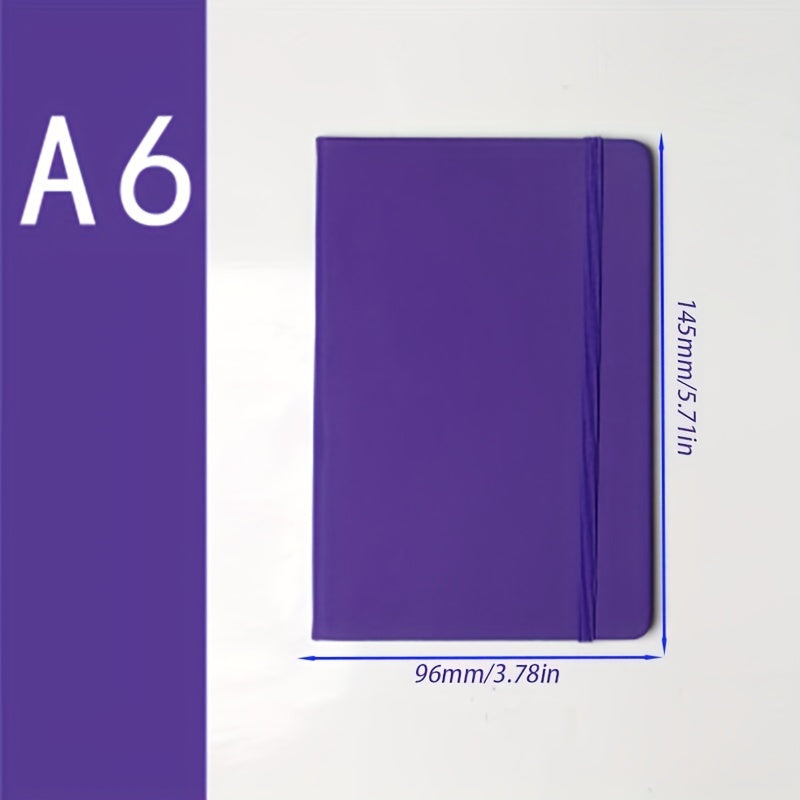 A6 Business Strap Student Notebook Accounting Book