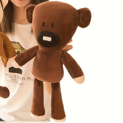 Soft Brown Teddy Bear Plush Toy for Holidays