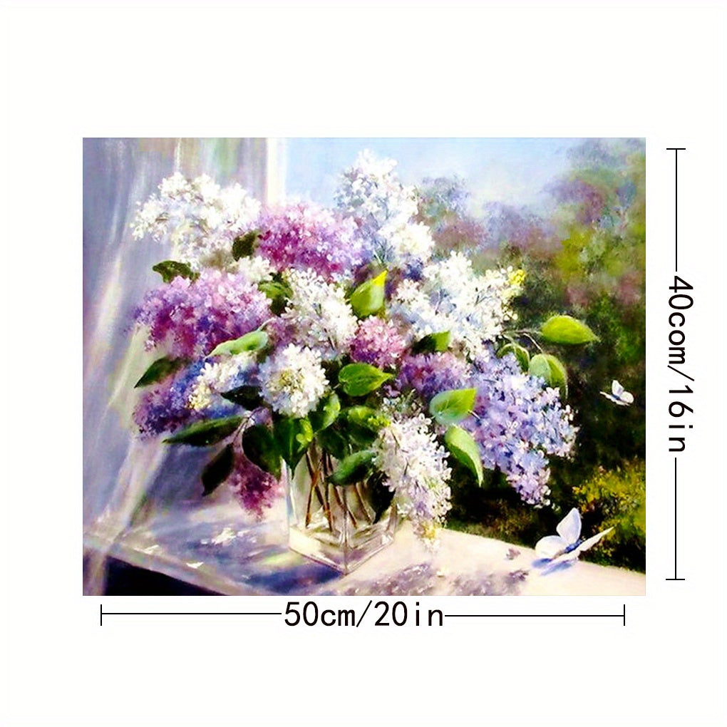 Butterfly And Flower 40 Painting By Numbers For Adults