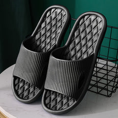 Men's Non Slip Slides Lightweight Open Toe Quick Dry Slippers