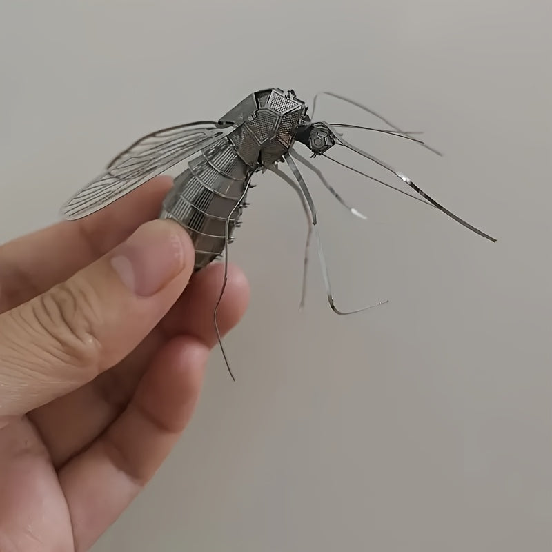 DIY Metal Insect Model 3D Puzzle Creative Toy Mosquito Craft Home Decor