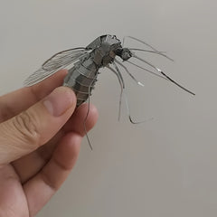 DIY Metal Insect Model 3D Puzzle Creative Toy Mosquito Craft Home Decor