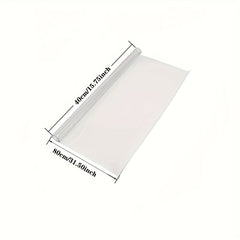 1pc PVC Square Tablecloth Table Protector Clear Plastic Table Protector Cover