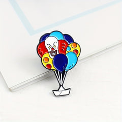 Ghost Balloon Brooch Pin for Backpacks