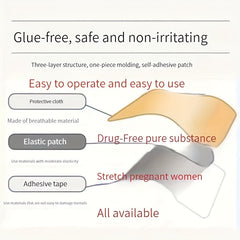 50pcs Ingrown Toenail Corrector Stickers Glue Solution For Toe Nails