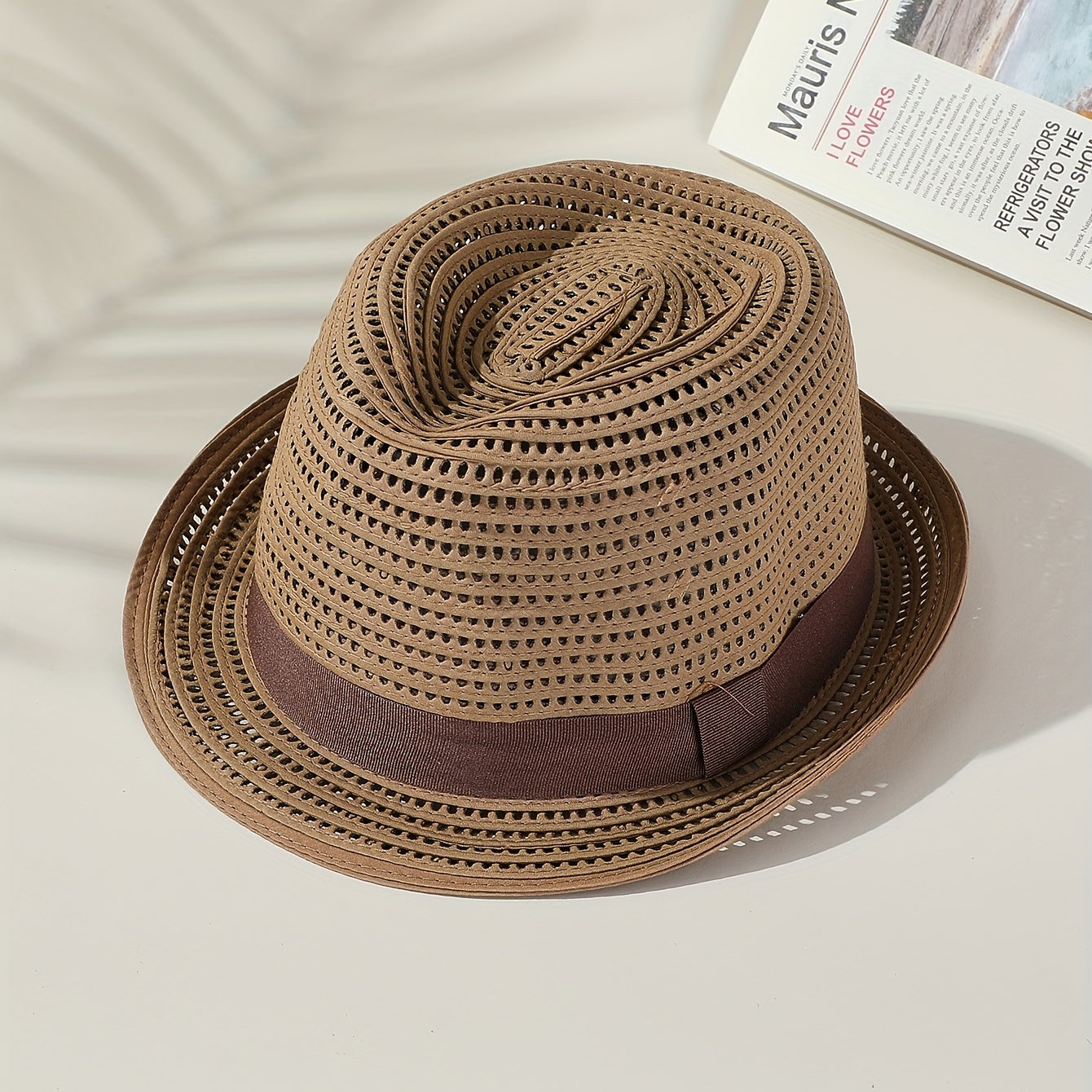 British Summer Men's Sun Hat Sun Protection Casual Top Hat