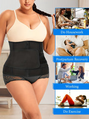  Zipper Waist Trainer Tummy Control Shaper