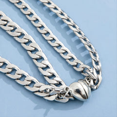 Couple Bracelets Set Magnetic Heart Attraction Bracelets