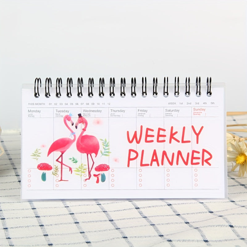 50 Sheets Tearable Planner Schedule Notebook for Home Office School
