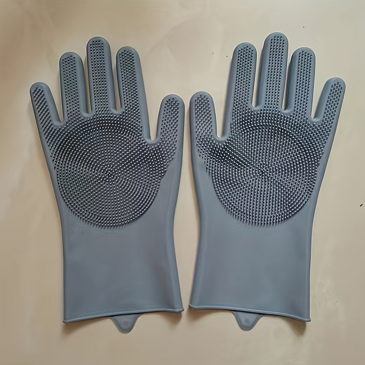 Kitchen Silicone Dishwashing Gloves Waterproof Insulation Magic Gloves
