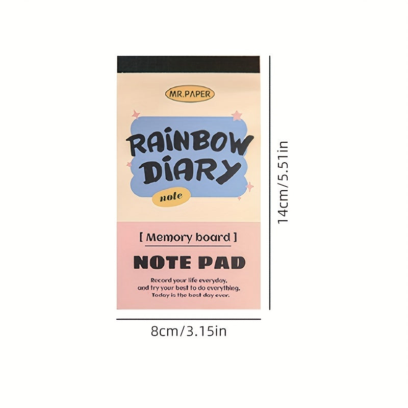 Colorful Plan Series Memo Single - 100 Sheets