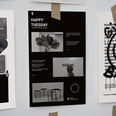 10pcs And Story Card Postcard Wall Sticker Gift