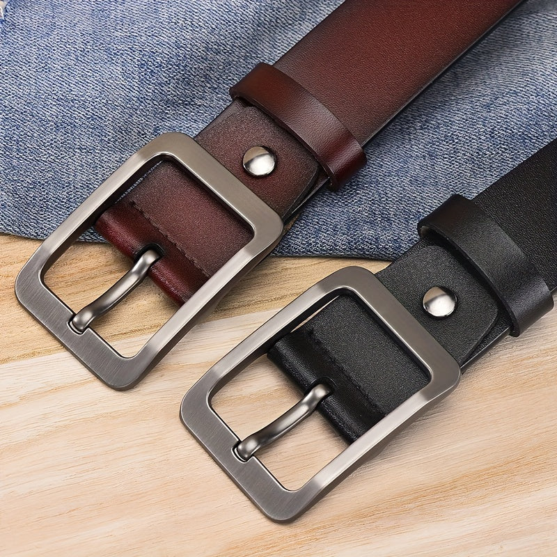 Men's Leather Business Belt Comfortable Belts for Various Occasions