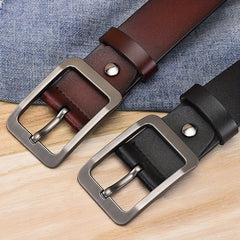 Men's Leather Business Belt Comfortable Belts for Various Occasions