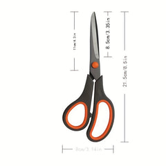 Comfortable Grip Stainless Steel Office Scissors