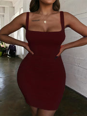  Sexy Dress Women's Bodycon Tank Dress