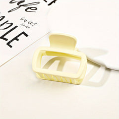 Small Candy Hair Claw Hollow Style Hair Claw Women Girls Shark Claw