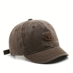 Vintage Distressed Embroidered Baseball Cap