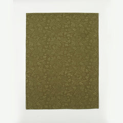 Embossed Cashew Flower Bandana Solid Headscarf