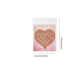 10pcs Hollow Lace Paper Shimmering Glitter DIY Decoration