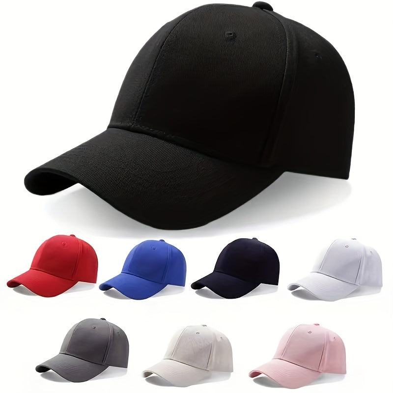 Adjustable Unisex Baseball Cap Lightweight Dad Hat Outdoor Sports Sun Hat