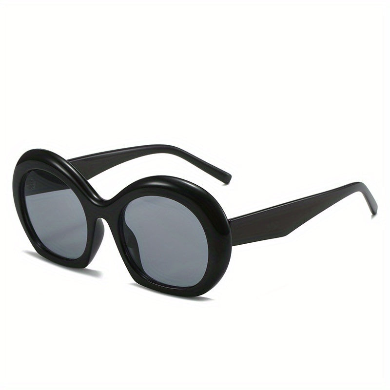 Y2K Round Sunglasses Tinted Lens Photo Booth Props Glasses UV400