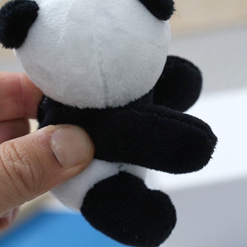 2pcs Panda Plush Toy Soft & Stuffed Animals for Office & Party Decor