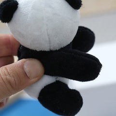 2pcs Panda Plush Toy Soft & Stuffed Animals for Office & Party Decor