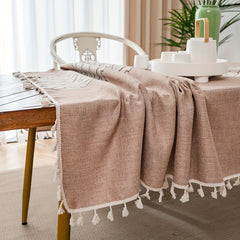 Chinese Style Waterproof Tablecloth for Picnics and Home Decor