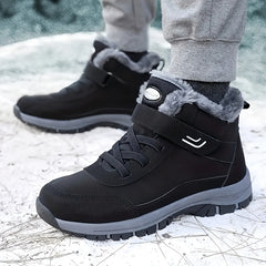 Thermal Non Slip Tactical Hiking Shoes Fastener Ankle Boots