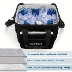 Personalized Camping Ice Bags - Customizable Reusable Ice Packs