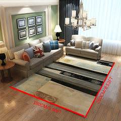 Modern Minimalist Soft Area Rug Non-slip Carpet