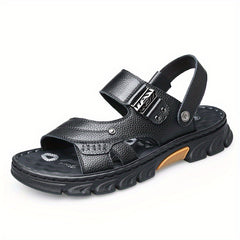 Men's Durable Non Slip Hiking Sandals - Comfy Outdoor Beach Water Shoes