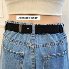 Kids Elastic Stretch Belts Comfortable Adjustable Invisible Belts
