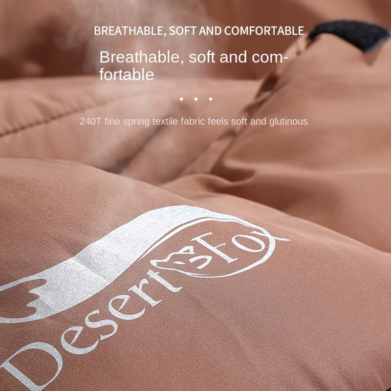 Warm Down Cotton Sleeping Bag for Outdoor Camping