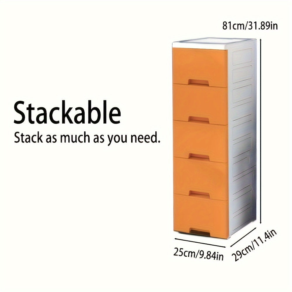 1pc Layer Storage Cabinet Clothes Drawer Large Capacity Storage