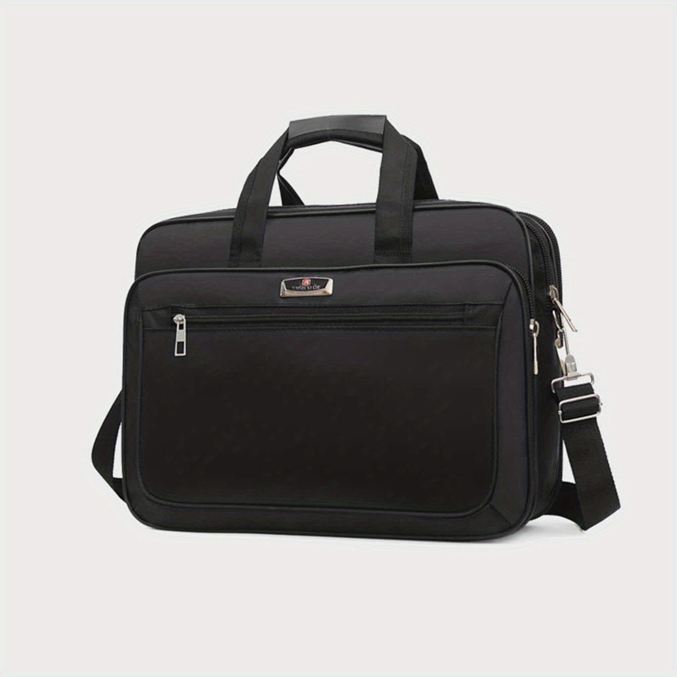 Large Capacity Functional Laptop Bag, Horizontal Portable Computer Bag