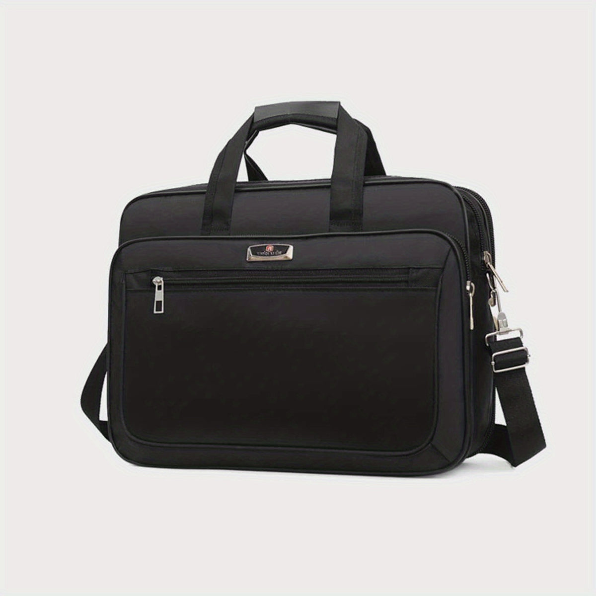 Large Capacity Functional Laptop Bag, Horizontal Portable Computer Bag